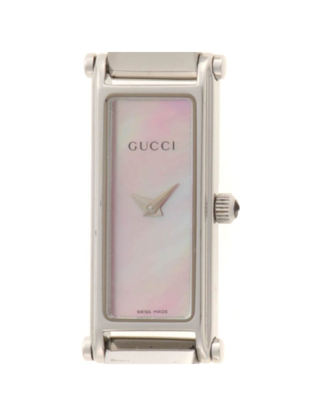 Gucci Watch Stainless Steel Pink Shell